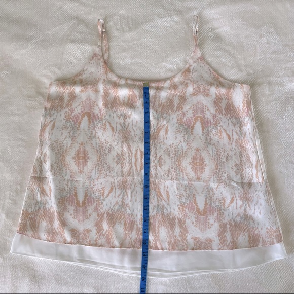 Light Pink Subtle Snakeskin Blouse - Picture 7 of 10